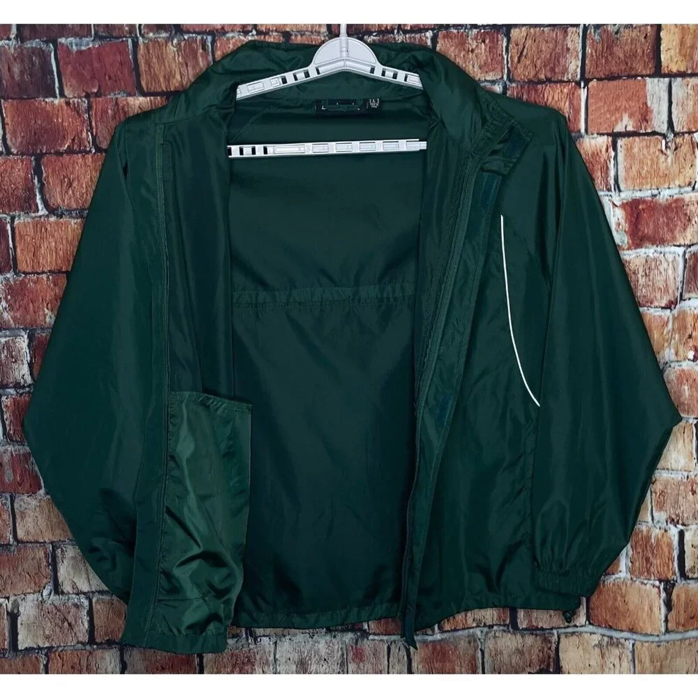 New York Jets NFL Dunbrooke Sports Illustrated Green Large Jacket Windbreaker